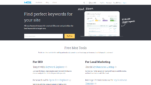 MOZ SEO Tool Suchmaschinenoptimierung Startseite Screenshot 1