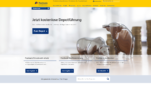 Postbank Banken Bankenvergleich Startseite Screenshot 1