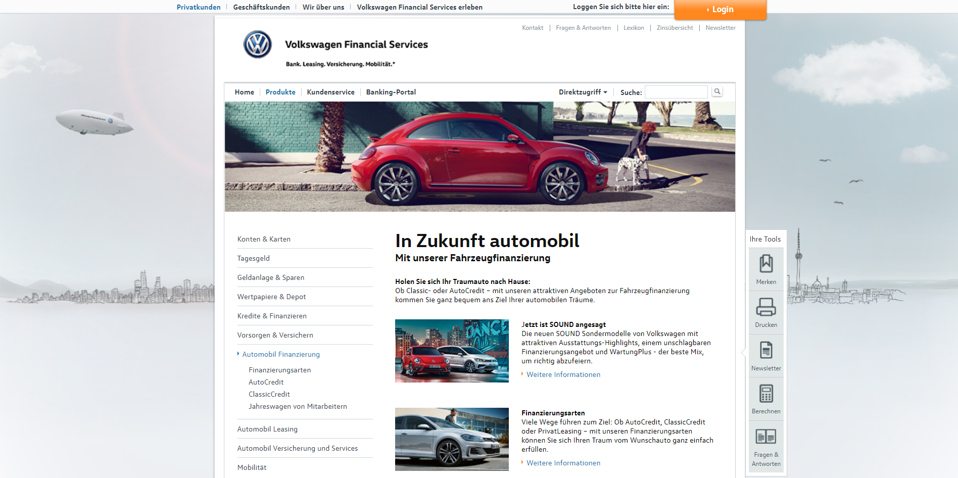 48+ frisch Vorrat Volkswagen Bank Direct Online