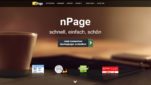 nPage Homepage-Baukasten Screenshot 1