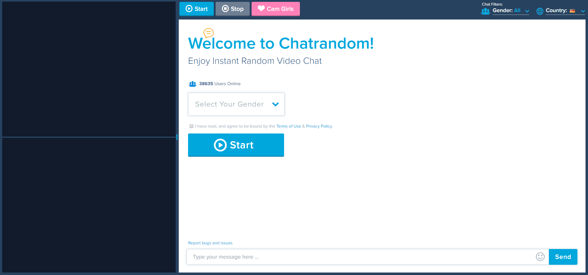 Chatrandom alternative zu CHAT WEBSITE