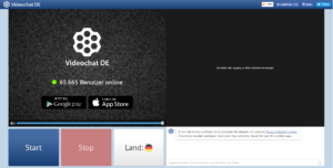 Videochat DE One on One Chat Screenshot 1