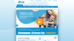 m-net Internetprovider Startseite Screenshot 1