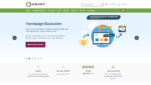 One.com Homepage Baukästen Webseite erstellen kostenlos Homepage erstellen Screenshot 1