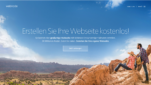 Webnode Homepage Baukästen Webseite erstellen kostenlos Homepage erstellen Startseite Screenshot 1