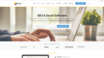Xovi SEO Tool Suchmaschinenoptimierung Startseite Screenshot 1