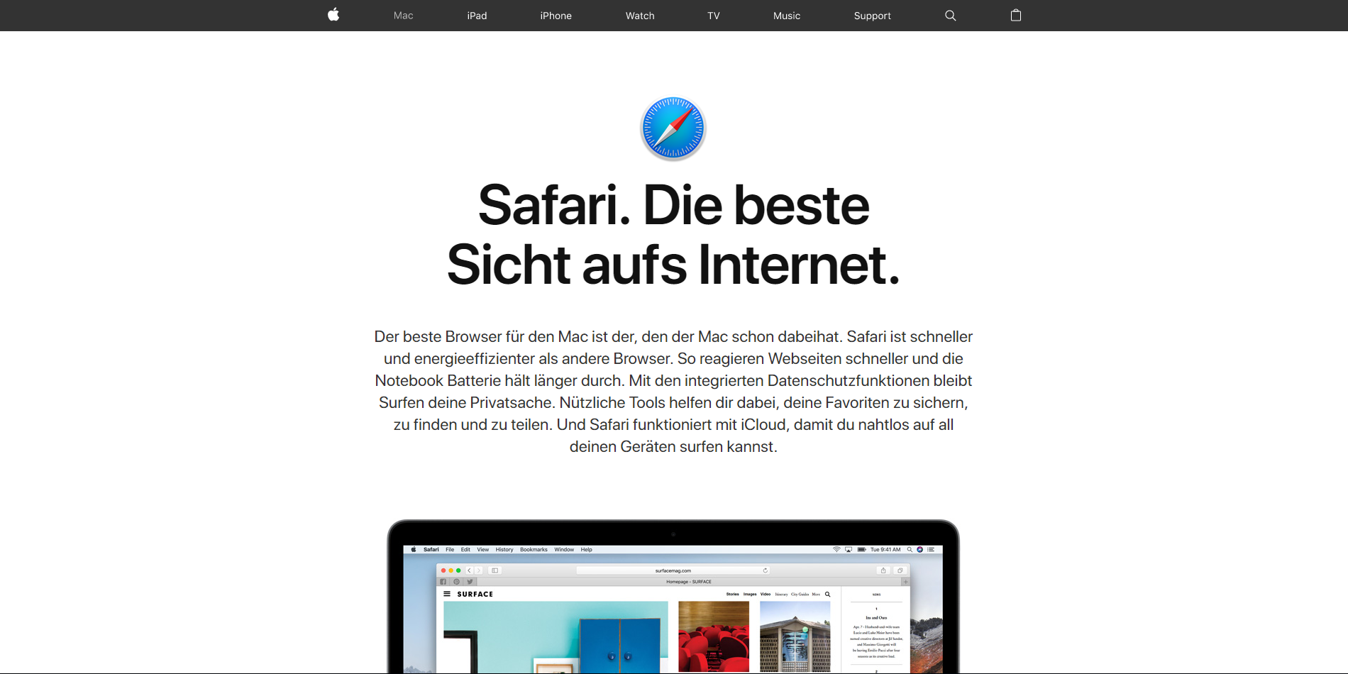 browser alternative zu safari