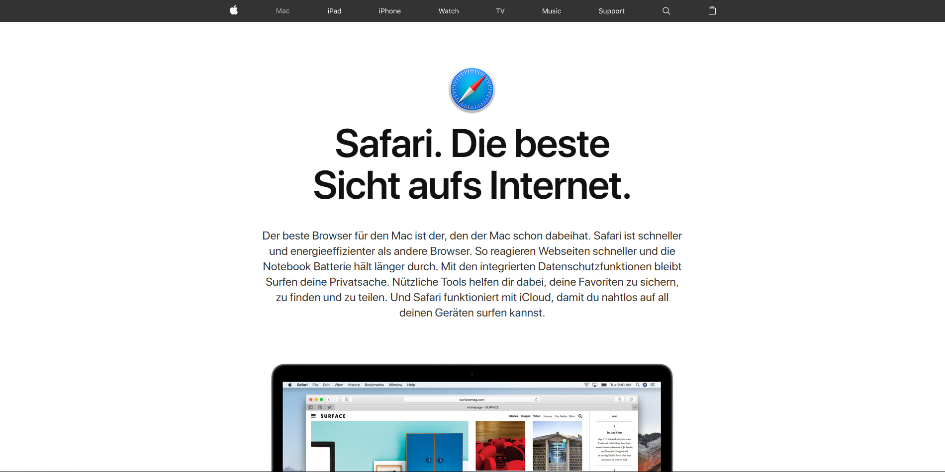 alternative zu safari auf mac