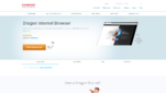 Comodo Dragon Internet Browser Browser Startseite Screenshot 1