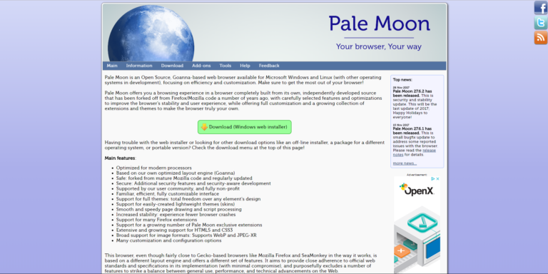 pale moon browser review pale moon browser review