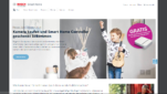 Bosch Smart Home Anbieter Startseite Screenshot 1