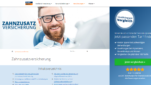 FinanceScout24 Zahnzusatzversicherung Vergleich Startseite Screenshot 1