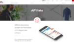 Rakuten Marketing Affiliate Anbieter Startseite Screenshot 1