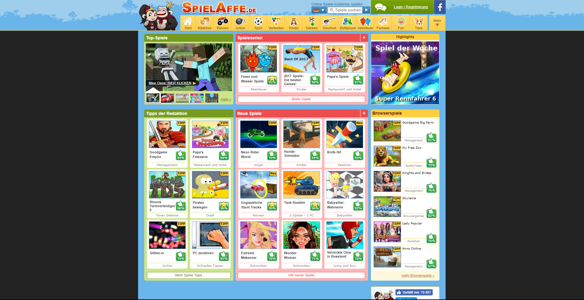 Online Spielen Kostenlos Spielaffe Online Spielen Kostenlos Spielaffe