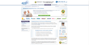 ACIO-sgvvergleich Screenshot 1