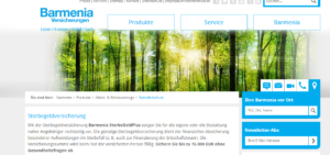 Barmenia Sterbegeldversicherung Screenshot 2