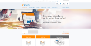 STRATO E-Mail-Anbieter Screenshot 1