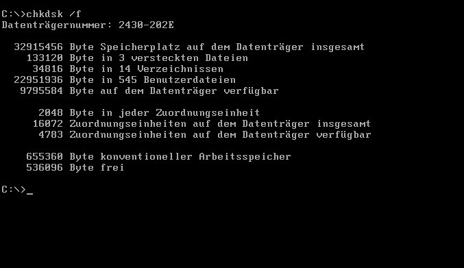 chkdsk Logo