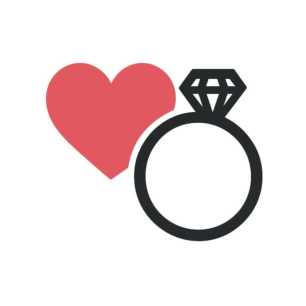 Hochzeit Feiern Logo
