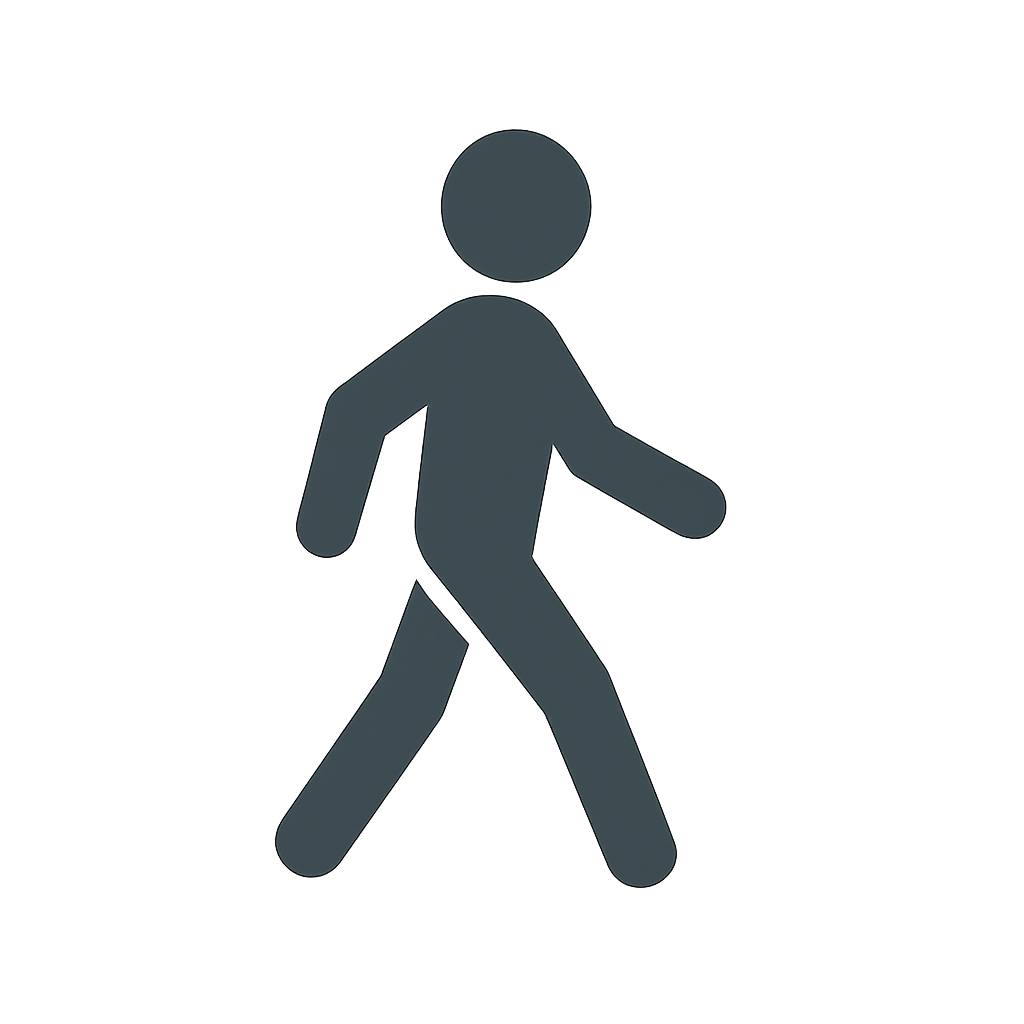 I am Walking Logo