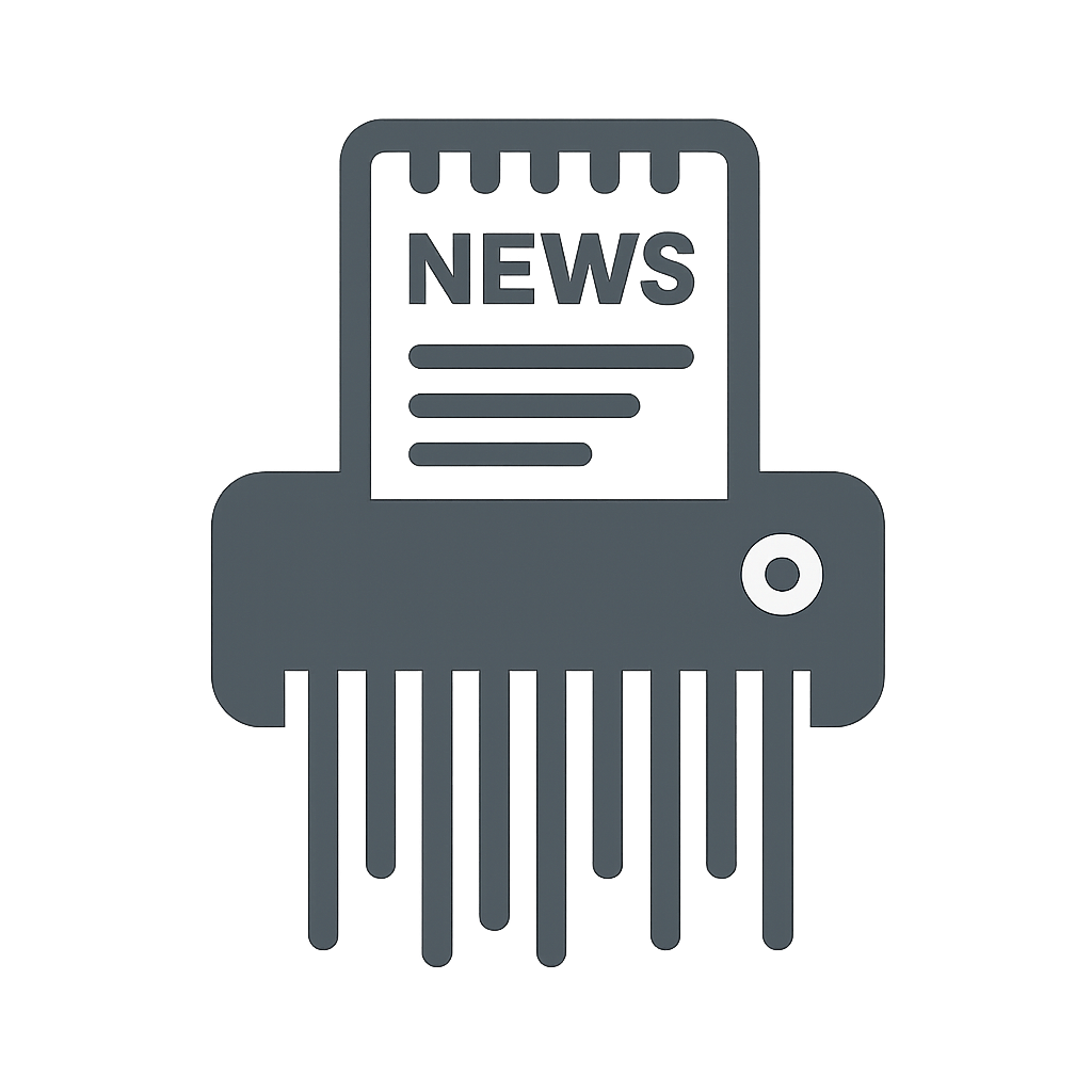 Journalistenschredder Logo