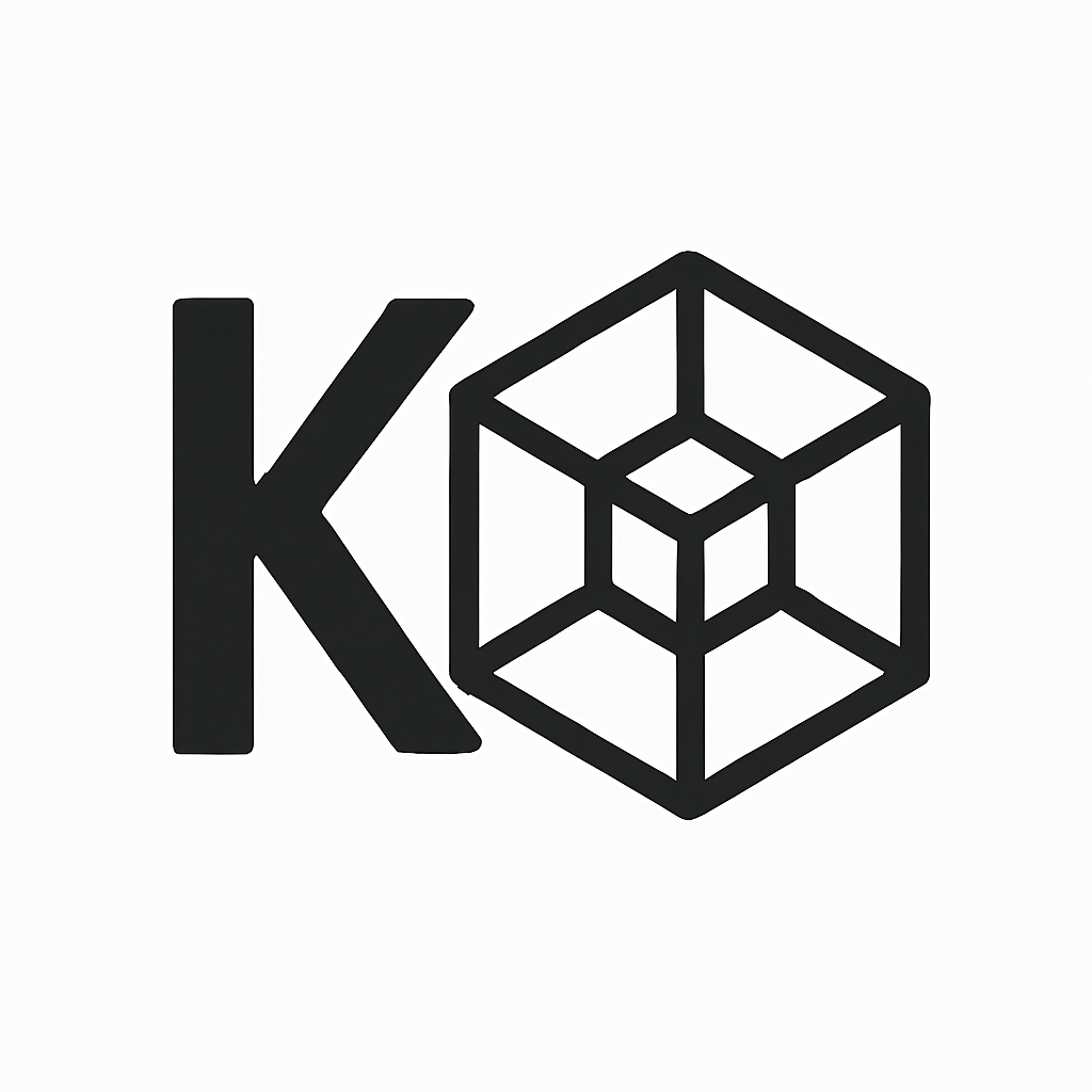 k 3d Logo