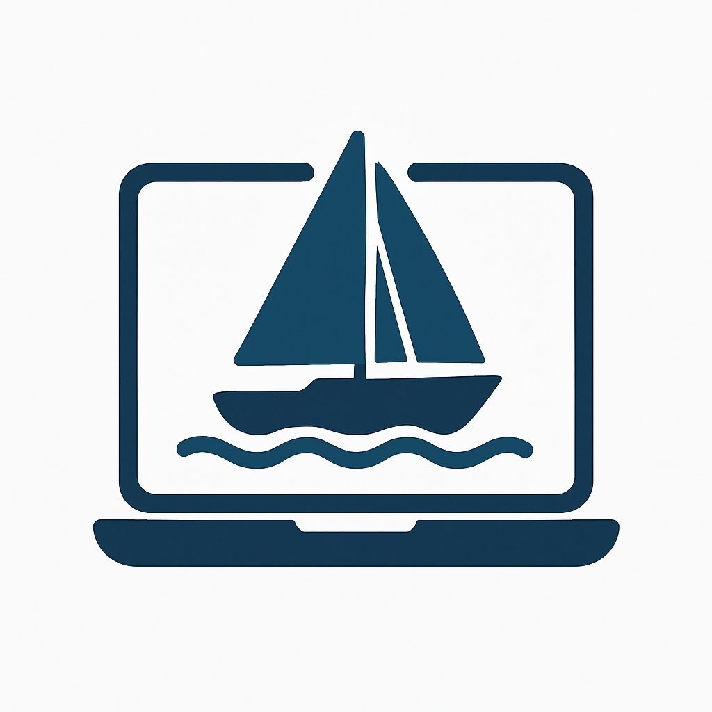 Online-Bootsschule Logo