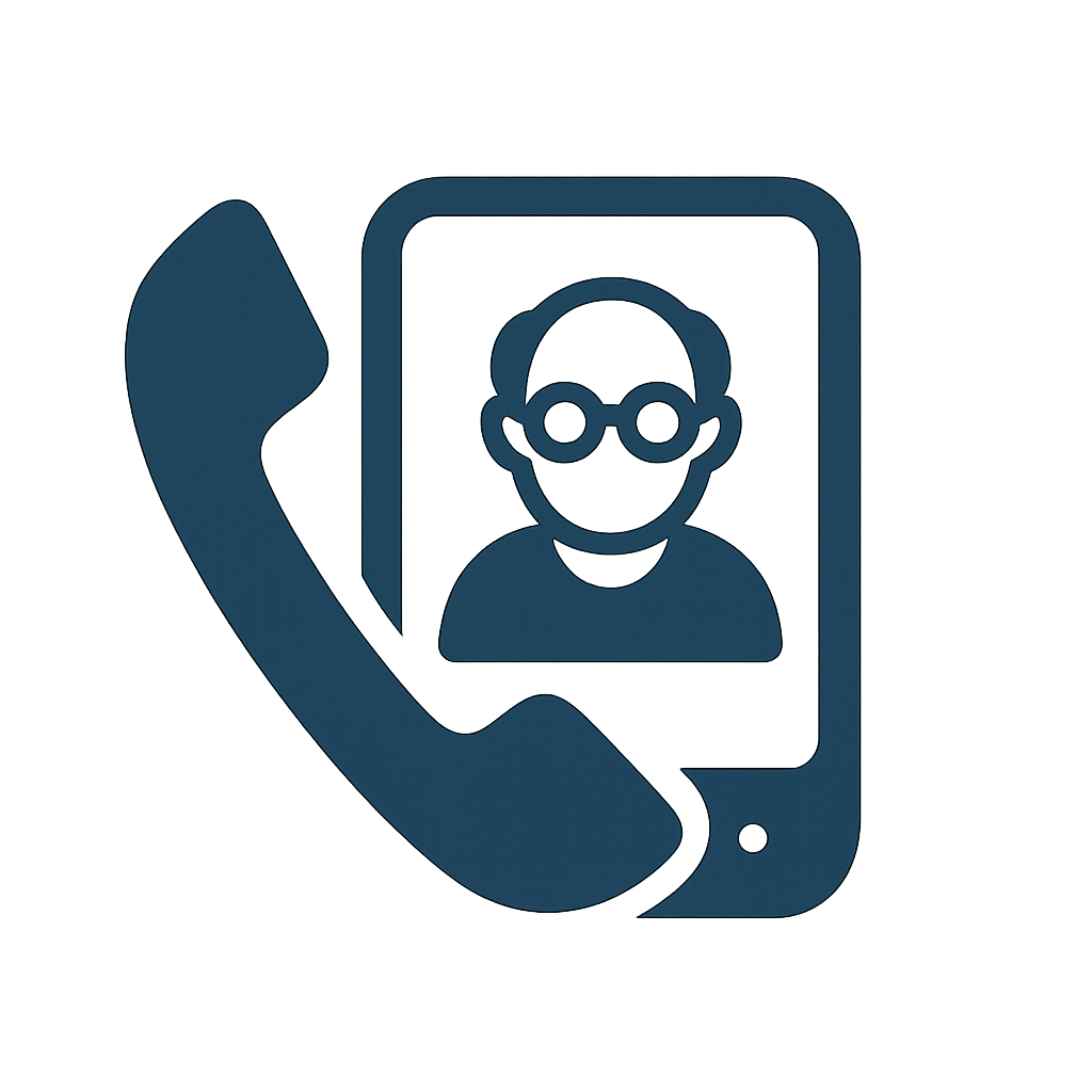 Telefone für Senioren Logo