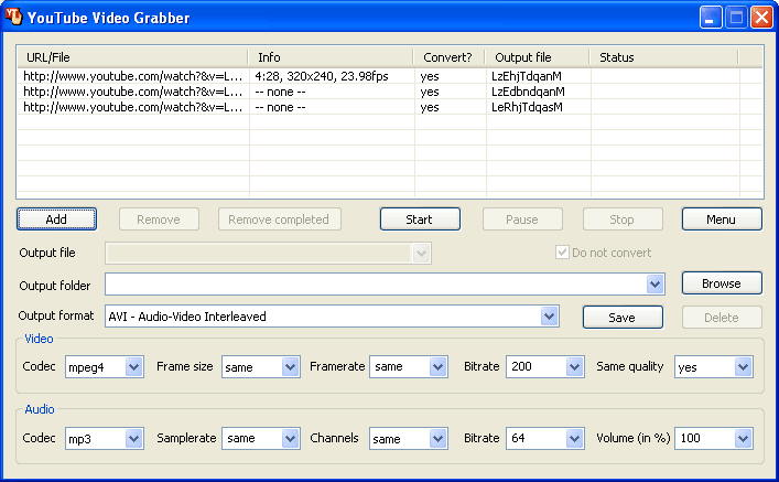 YouTube Video Grabber Logo