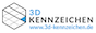 3D Kennzeichen Logo