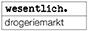 wesentlich Drogeriemarkt Logo