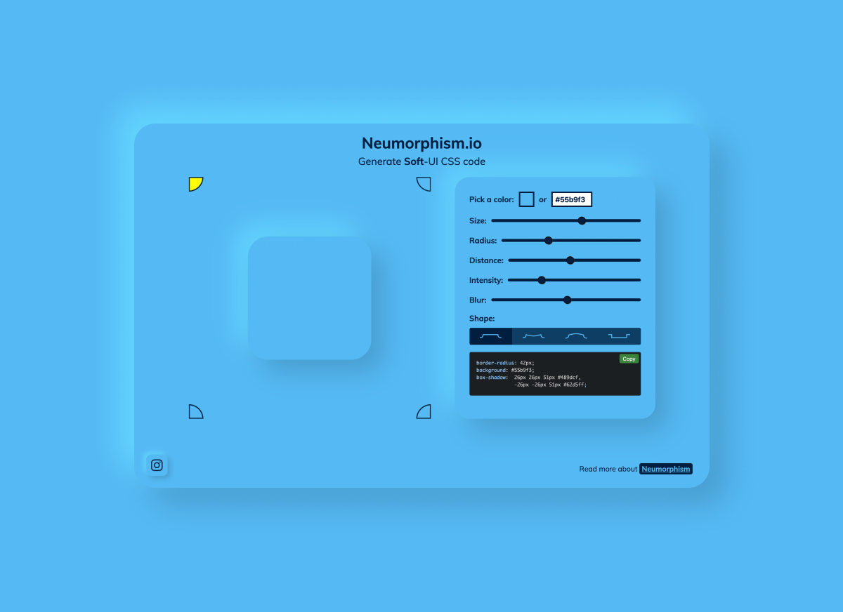 Neumorphism.io Logo